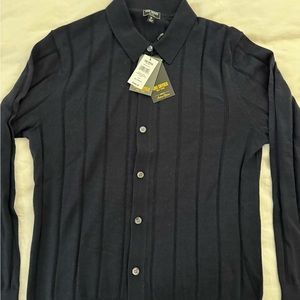 Todd Snyder Long Sleeve Sweater Polo